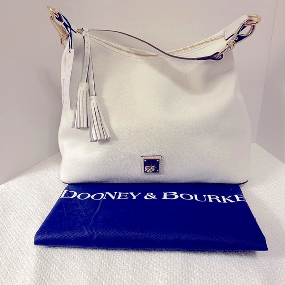 Dooney & Bourke Handbags - ❤️ Dooney & Bourke White Juliette Hobo NWT!